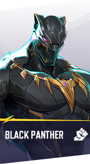 Black Panther Marvel Rivals hero card