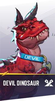 Devil Dinosaur hero profile