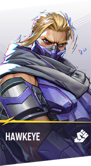 Hawkeye Marvel Rivals hero card