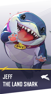 Jeff The Land Shark Marvel Rivals hero card