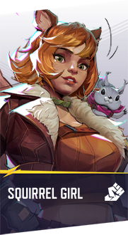 Squirrel Girl Marvel Rivals hero card