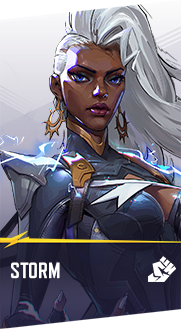 Storm Marvel Rivals hero card