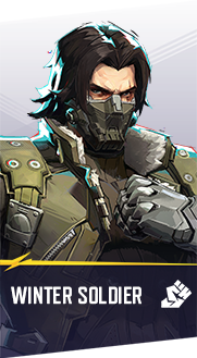 Winter Soldier Marvel Rivals hero card